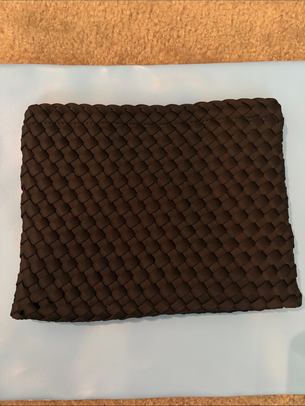 SOL AND SELENE Black Interior Zipper Pouch